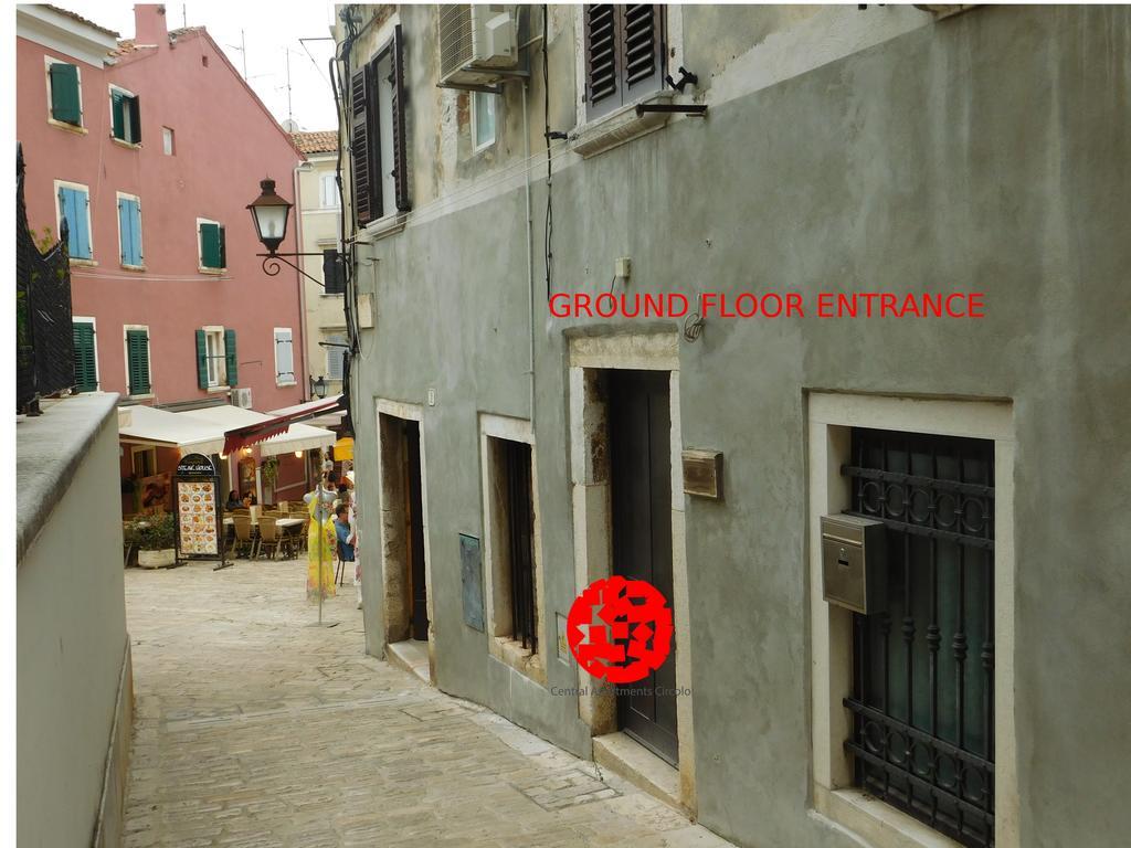 Central Apartments Circolo Rovinj Exterior foto