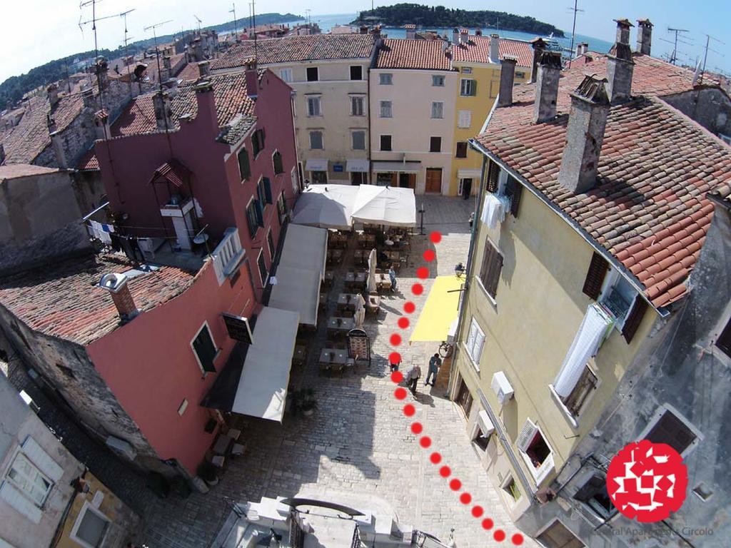 Central Apartments Circolo Rovinj Exterior foto